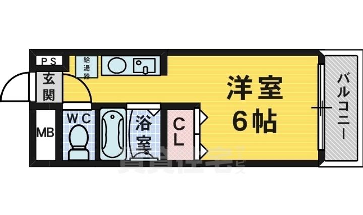 ヒルズ中百舌鳥の間取り