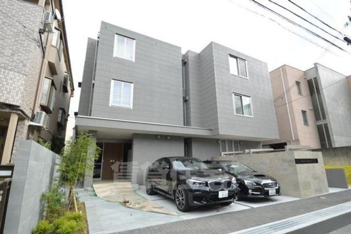 大阪府茨木市竹橋町の賃貸アパートの外観