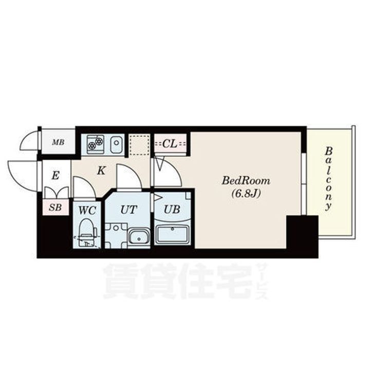 CK-RESIDENCE野並駅前の間取り