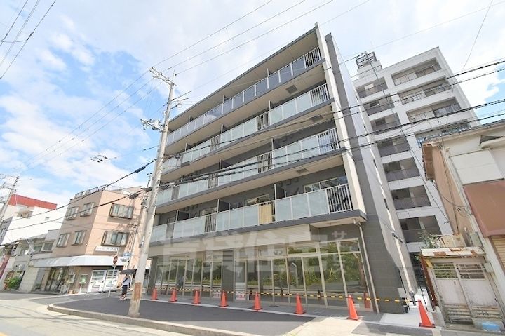 大阪府大阪市淀川区新高6丁目の賃貸マンションの外観