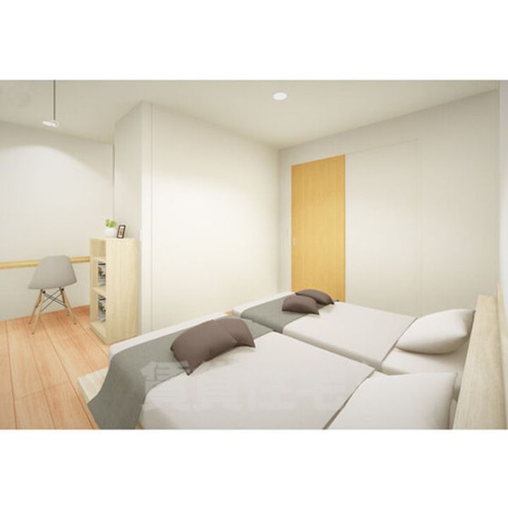 愛知県名古屋市名東区西里町2丁目(一戸建)の賃貸物件の寝室