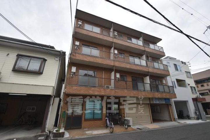 大阪府大阪市旭区高殿7丁目の賃貸マンションの外観