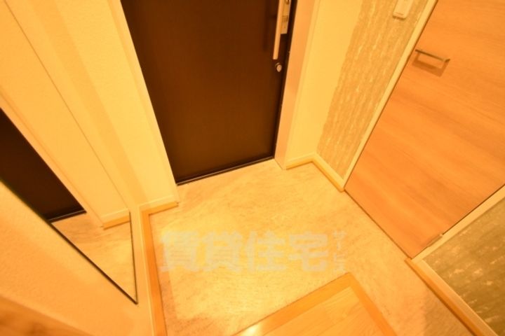 大阪府堺市西区鳳東町4丁の賃貸マンションの玄関