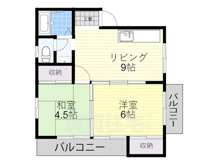 JSC高石の間取り