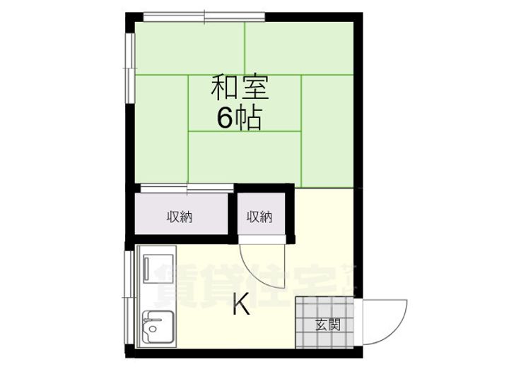 あけぼの荘の間取り