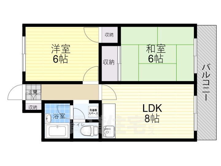 ニューコーポ芝305の間取り