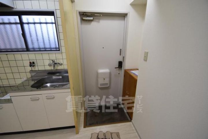 カンナハイツの玄関