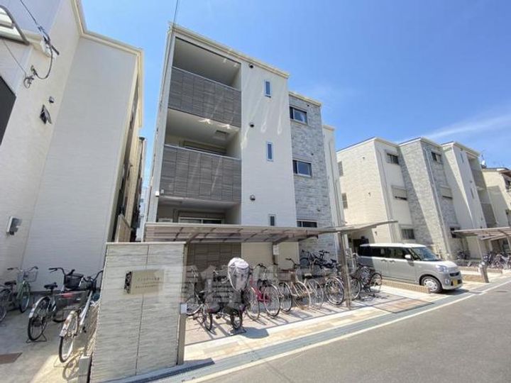 大阪府寝屋川市萱島桜園町の賃貸アパートの外観