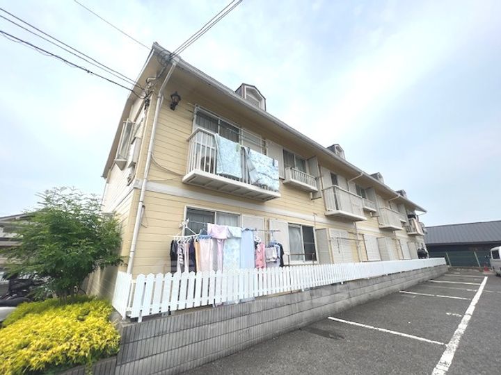 大阪府堺市中区小阪の賃貸アパートの外観