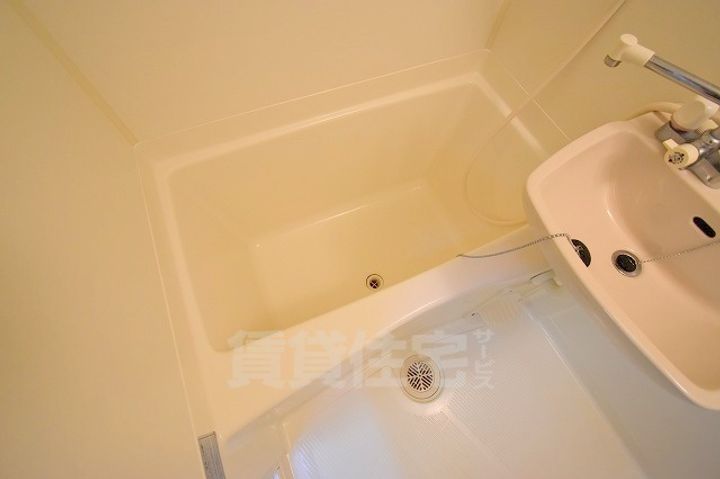 滋賀県草津市野路東4丁目の賃貸マンションの風呂