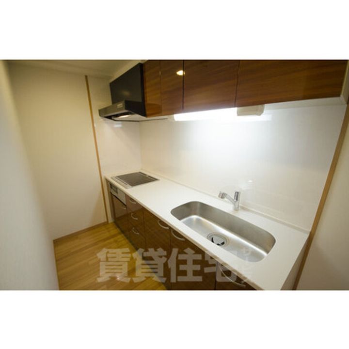 愛知県名古屋市東区橦木町2丁目の賃貸マンションのキッチン