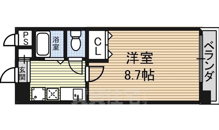 愛知県名古屋市昭和区藤成通2丁目の賃貸マンションの間取り