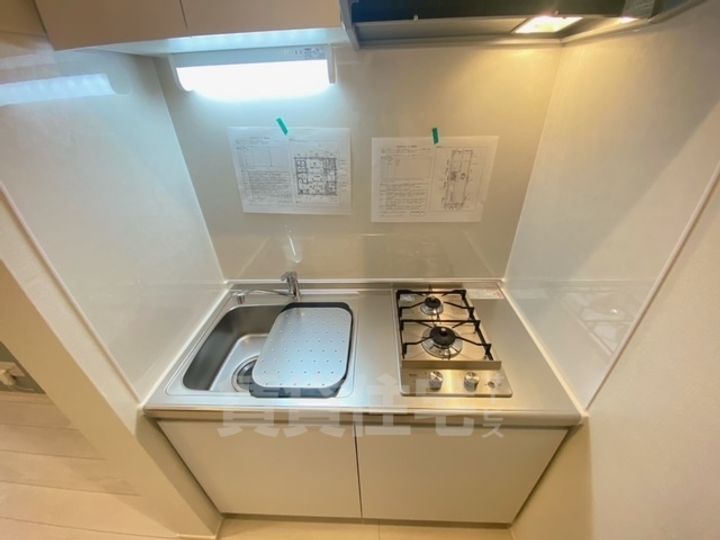 大阪府大阪市住吉区山之内4丁目の賃貸アパートのキッチン