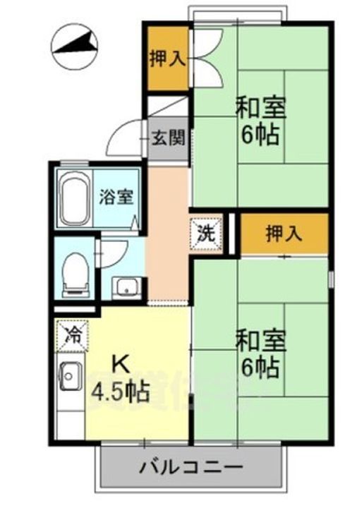 ラ・エスタシオンⅠ A棟の間取り