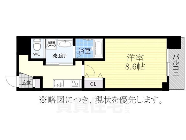 COZY川名本町の間取り