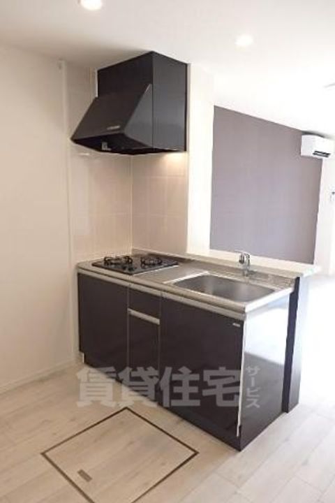 大阪府堺市美原区真福寺の賃貸マンションのキッチン