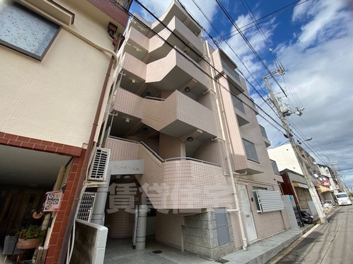 大阪府大阪市住吉区山之内1丁目の賃貸マンションの外観
