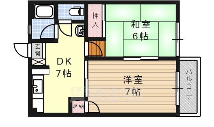 第1中日ビルの間取り