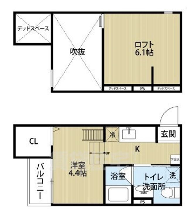 ソフィア新長田の間取り