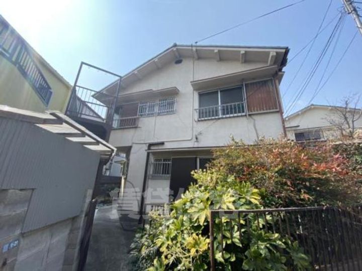 大阪府吹田市尺谷の賃貸アパートの外観