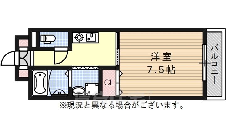 マルキース川名の間取り