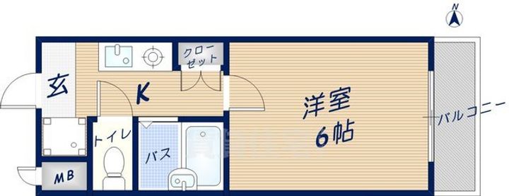 パトラKの間取り