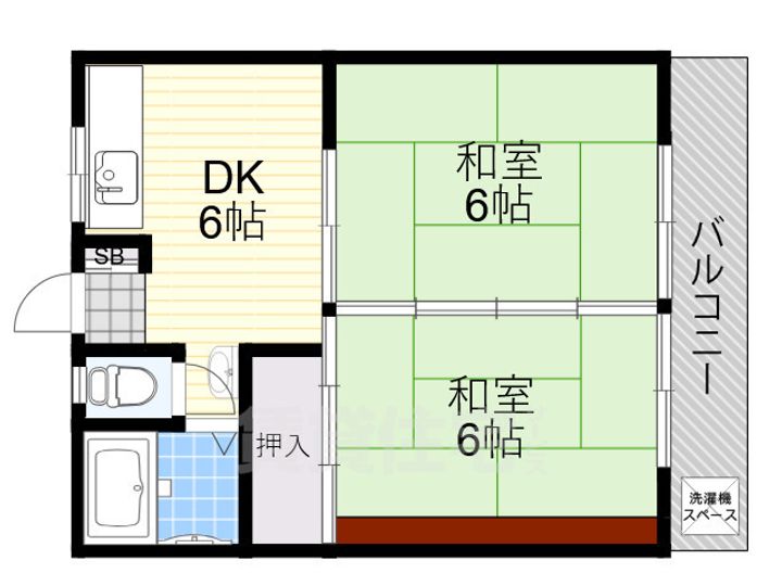 ハイツ小嶋の間取り
