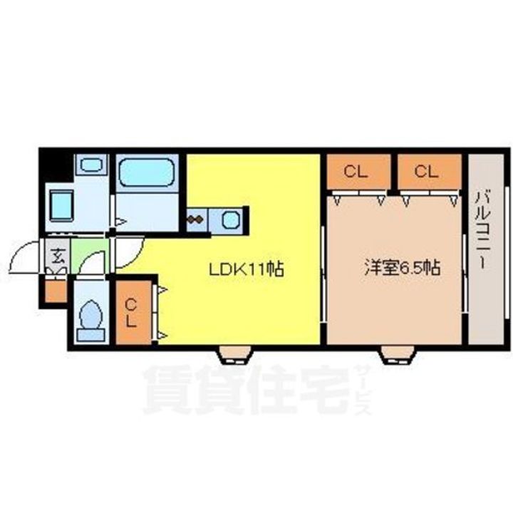 アネックス金山の間取り