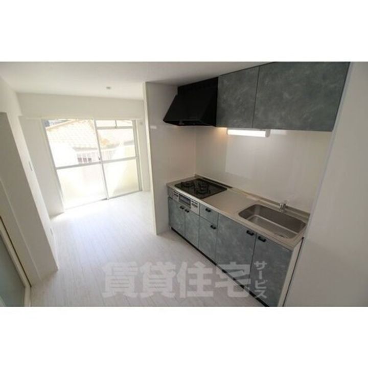 ヒルズ黒石のキッチン