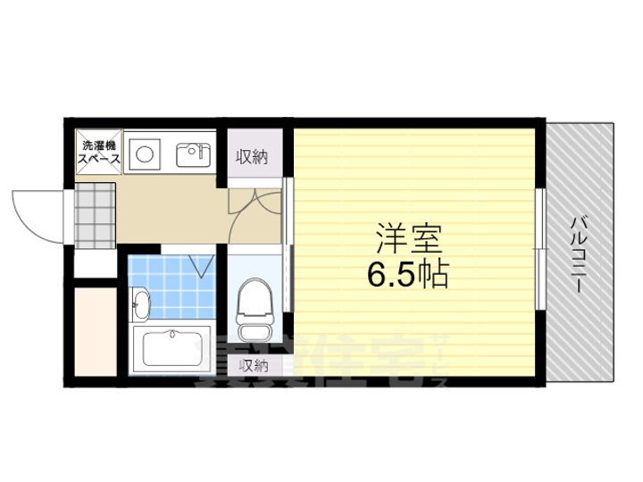 アイリスハイツ6号館の間取り
