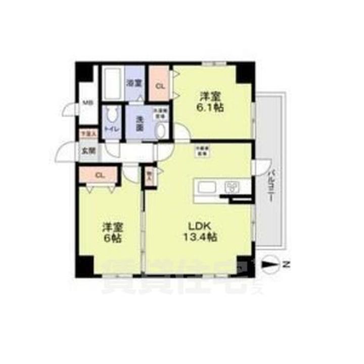 P-SQUARE Shumoku3の間取り