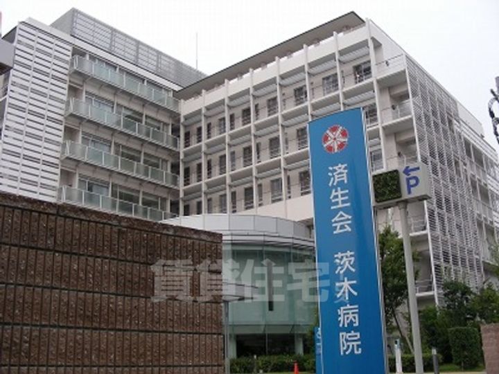 大阪府茨木市中穂積2丁目の賃貸アパートの周辺
