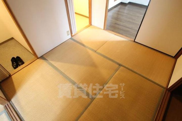 香里北ハイツの寝室