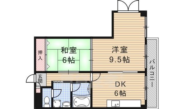 ドエルツクマの間取り