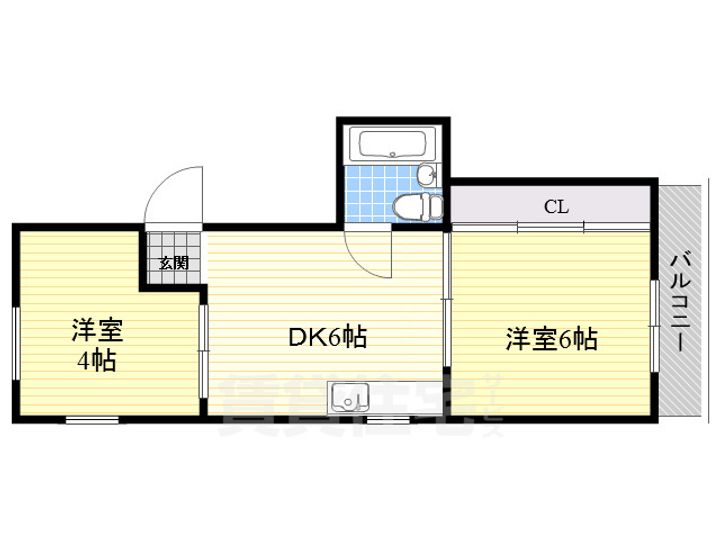 ウエムラビル5Aの間取り