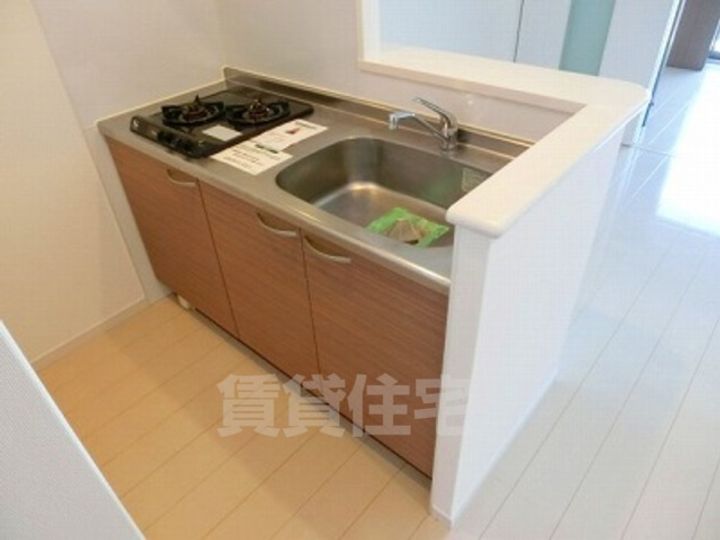 福岡県福岡市博多区吉塚6丁目の賃貸マンションのキッチン