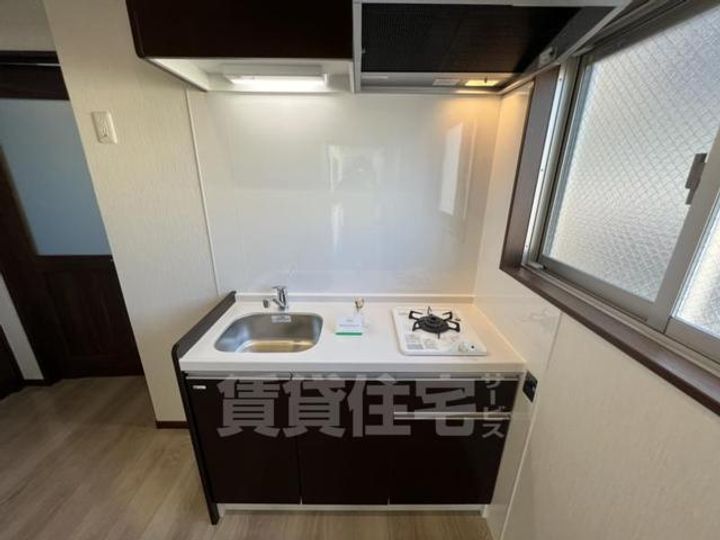 大阪府大阪市西淀川区柏里3丁目の賃貸マンションのキッチン