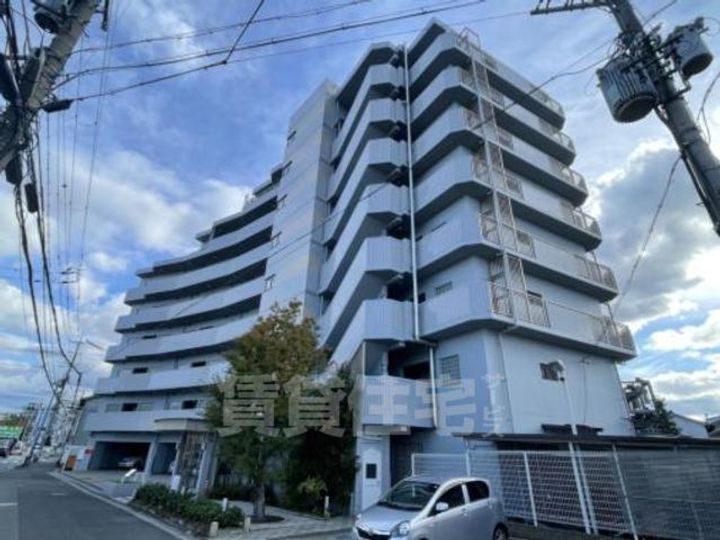 大阪府堺市北区中百舌鳥町1丁の賃貸マンションの外観