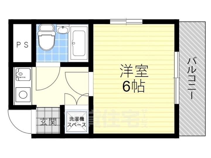大阪府堺市西区津久野町2丁の賃貸マンションの間取り