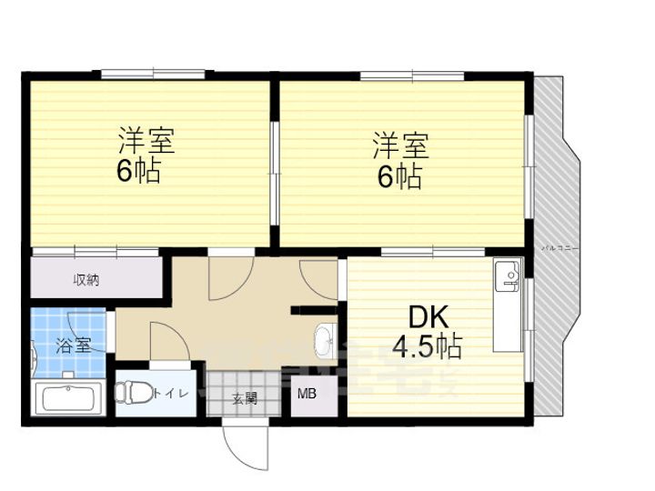 アムール曙の間取り
