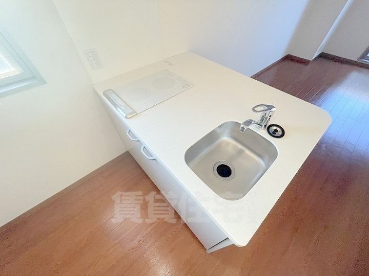 滋賀県草津市東矢倉2丁目の賃貸マンションのキッチン