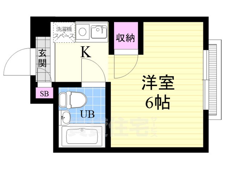 KTマンションの間取り