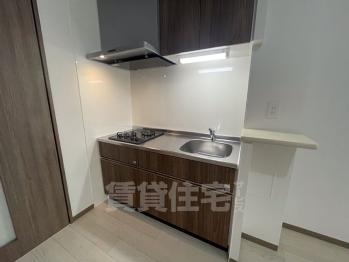 大阪府高石市高師浜4丁目の賃貸マンションのキッチン