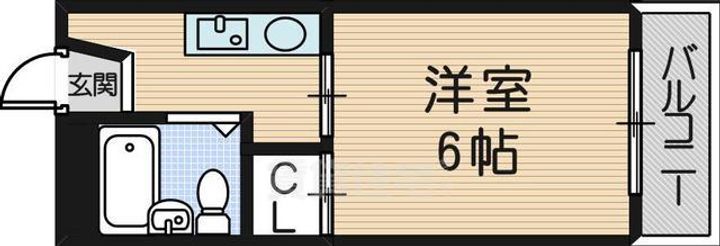 竹馬ビルの間取り