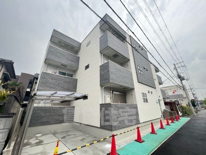 大阪府堺市西区浜寺石津町中2丁の賃貸アパートの外観