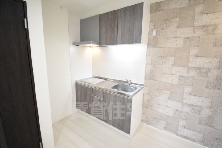 大阪府堺市西区浜寺石津町中2丁の賃貸アパートのキッチン