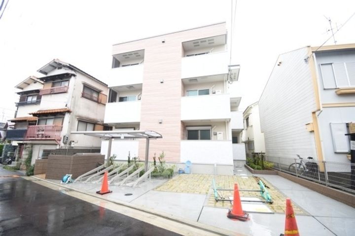 大阪府堺市西区鳳中町9丁の賃貸アパートの外観