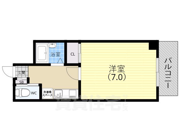 イーナ板宿の間取り