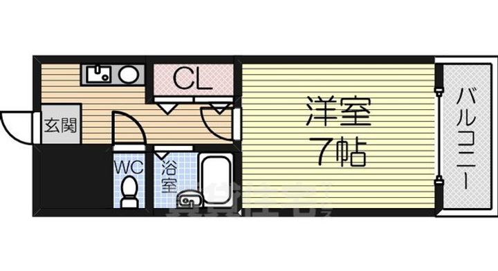 マスターズエル鳳東26の間取り