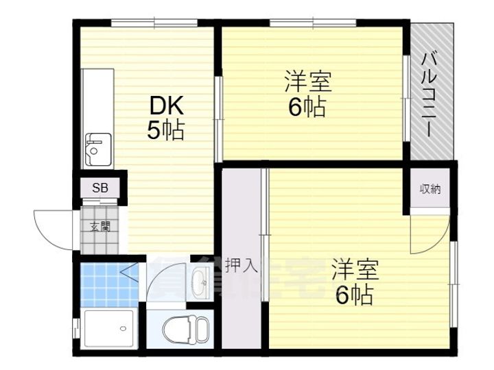 成田グリーンハイツの間取り